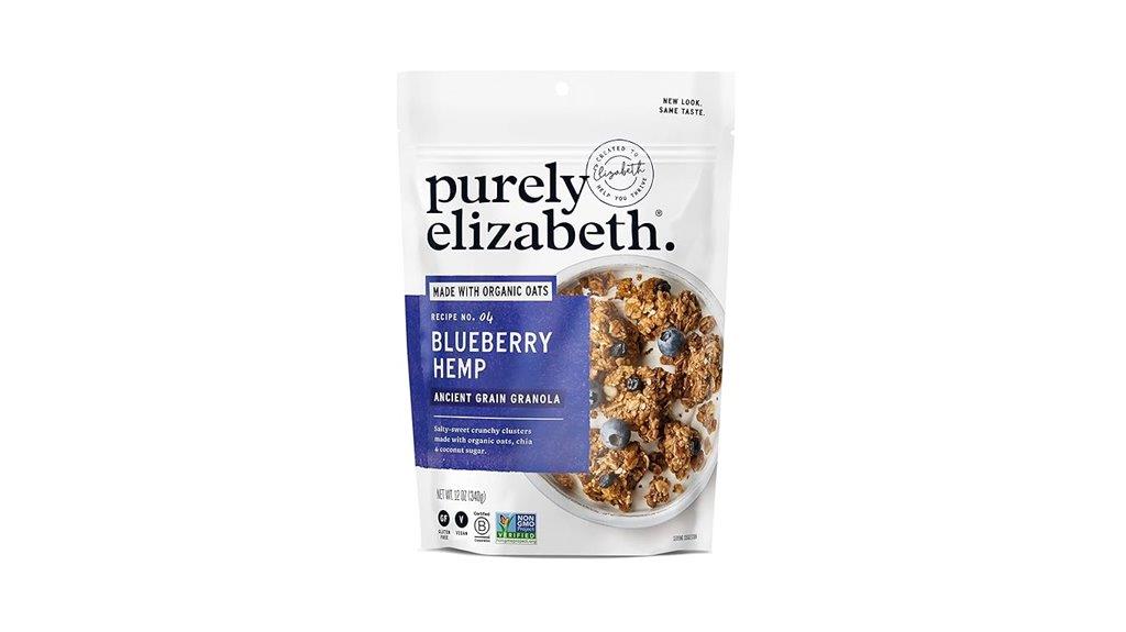 ancient grain blueberry hemp