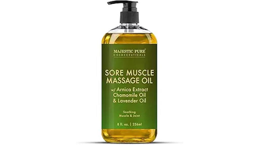 arnica muscle relaxation oil