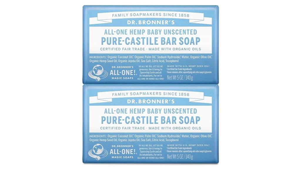 baby unscented soap pack