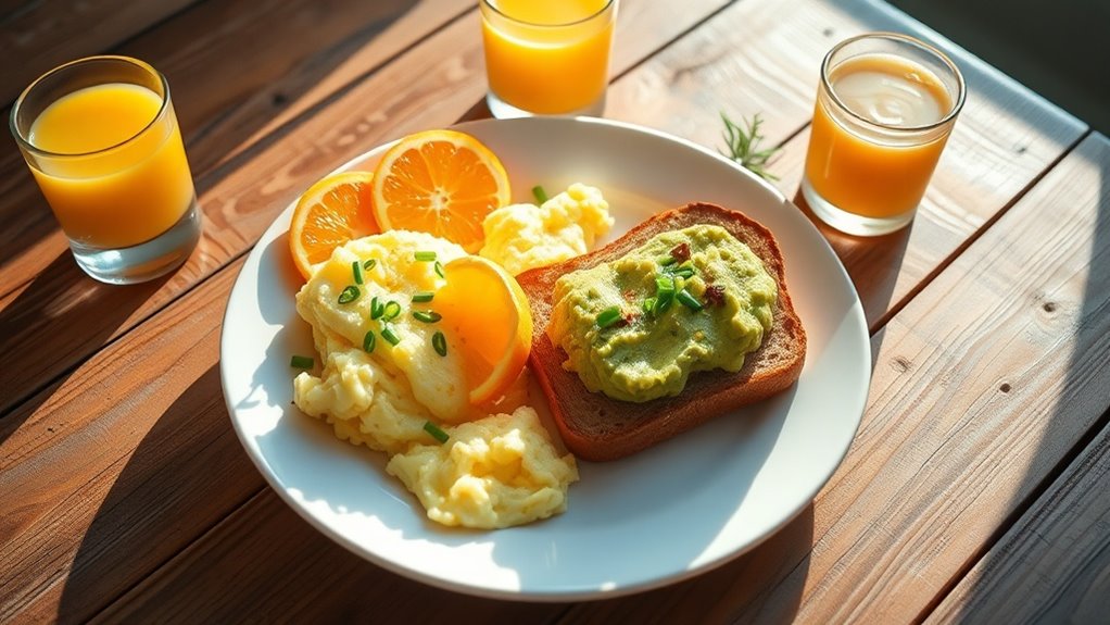 balanced breakfast for energy