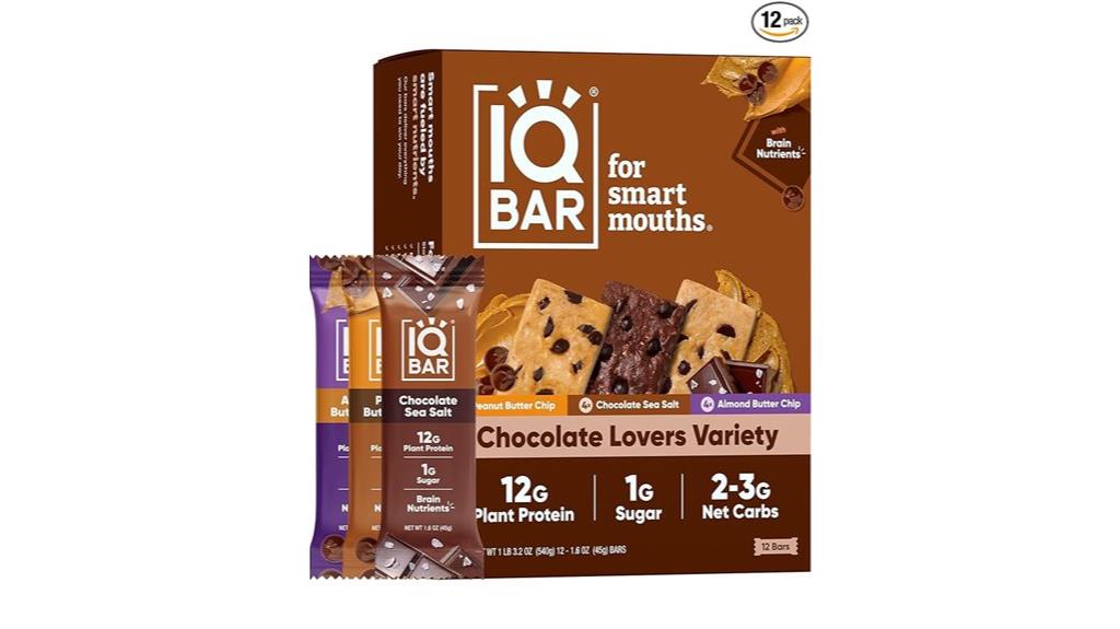 brain and body plant based bars