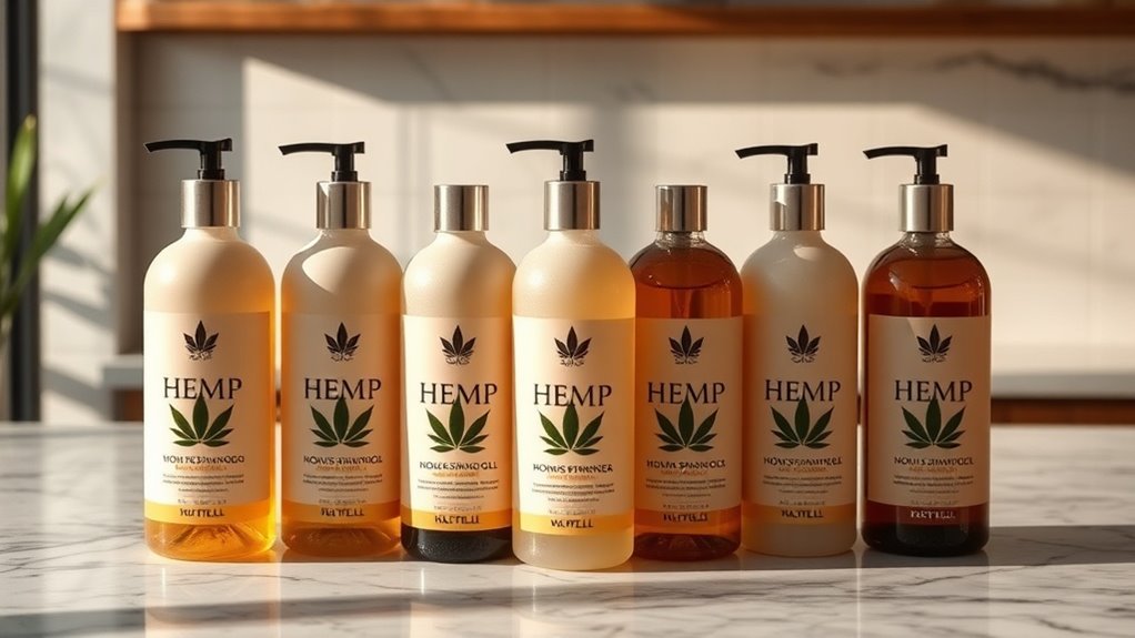 choosing hemp hair care