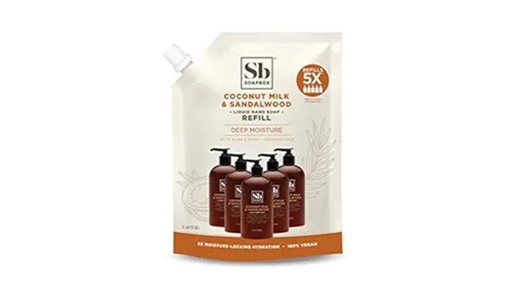 coconut sandalwood hand refill