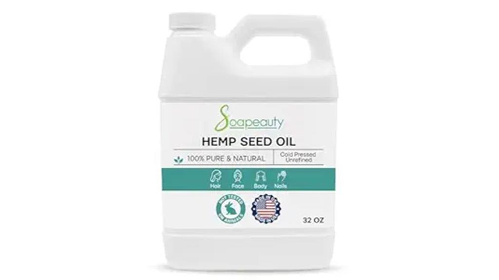 cold pressed hemp oil