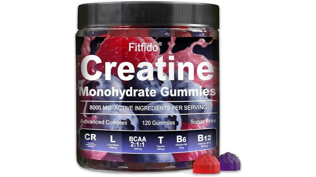 creatine gummies 8000mg pack