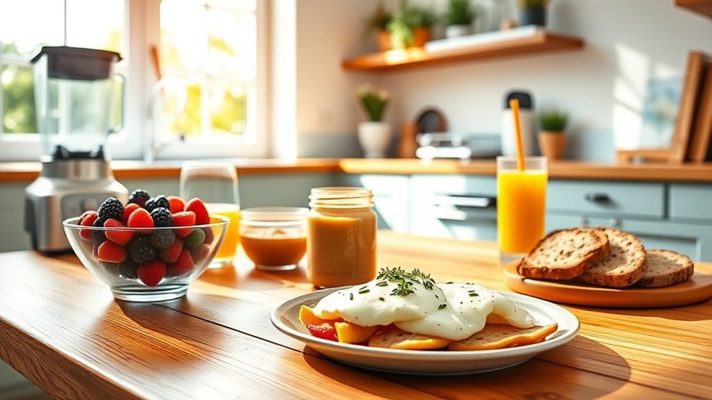 customize breakfast for energy