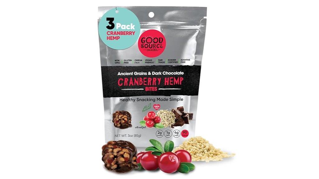 dark chocolate ancient grains