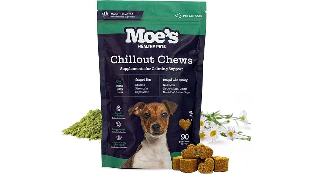 dog calming treats 90 count