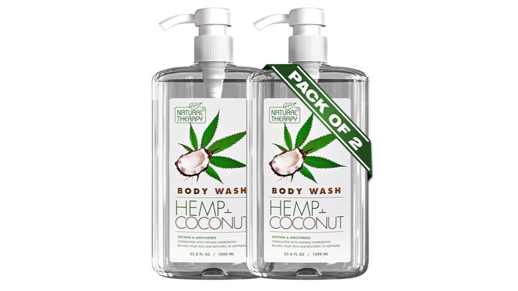 dual natural body wash pack