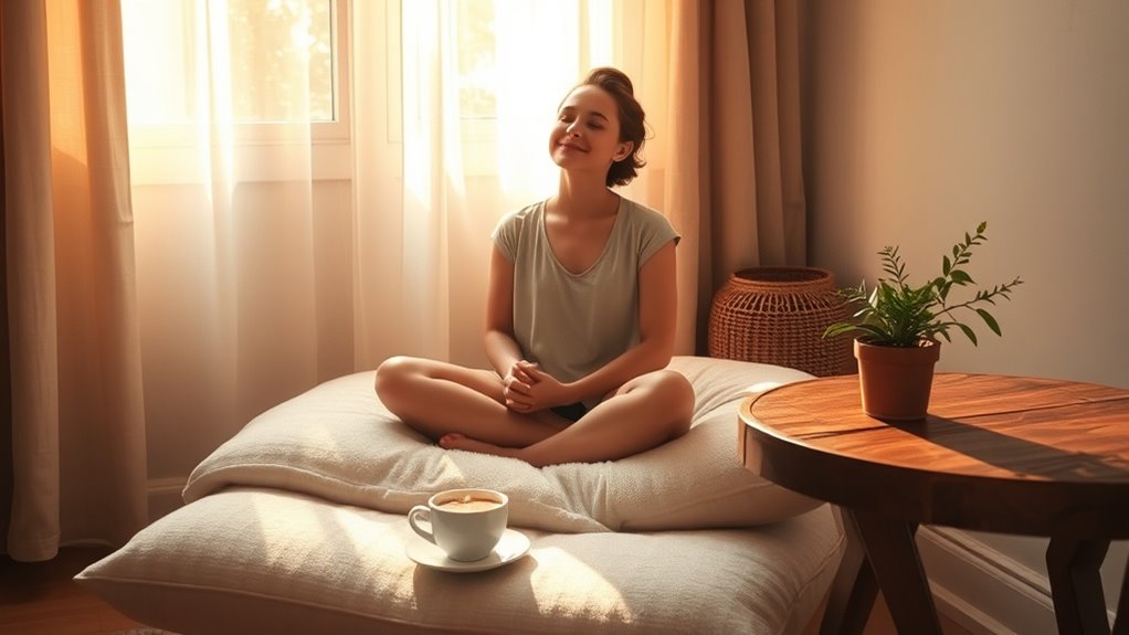 establish mindfulness self compassion routine