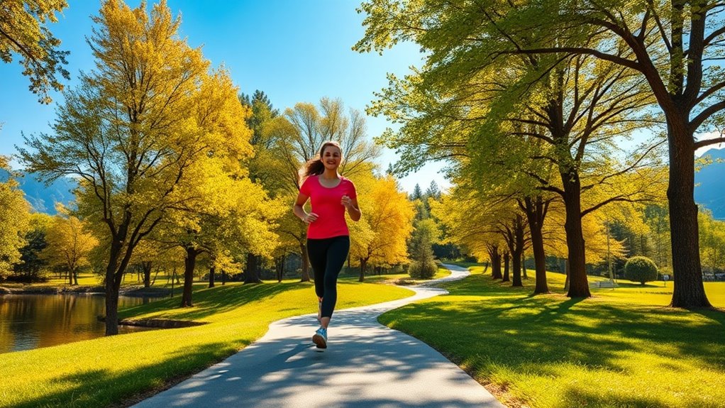 exercise lowers cortisol naturally