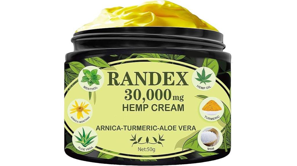 extra strength hemp cream