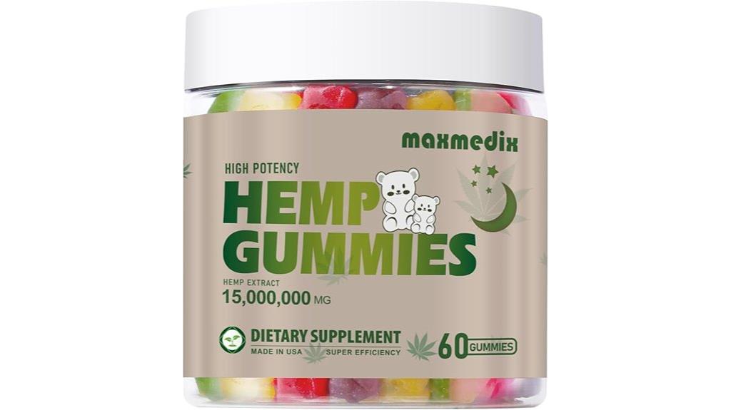 extra strength hemp gummies
