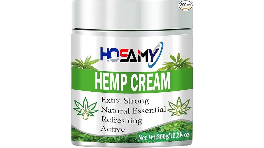 heavy duty hemp muscle cream