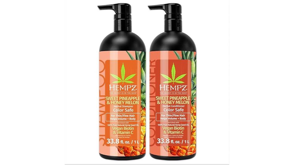hemp based biotin hair care
