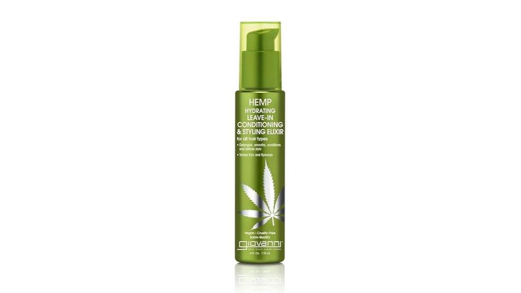 hemp based leave in conditioner