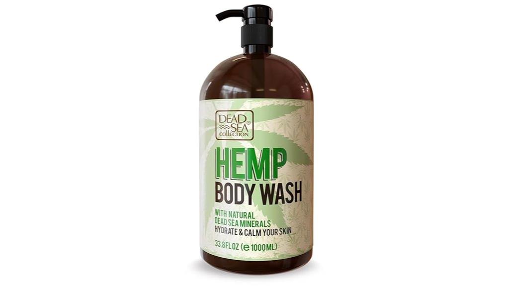 hemp body wash collection