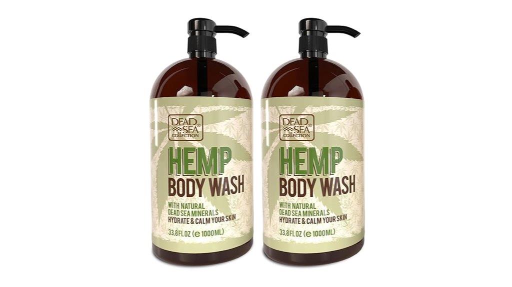 hemp body wash collection