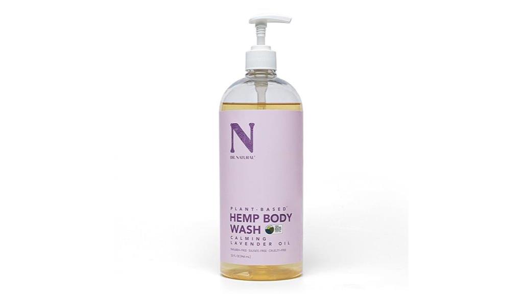 hemp body wash sensitive