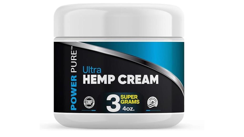 hemp cream 4 oz