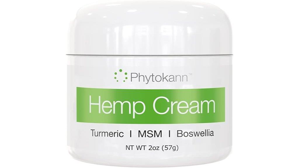 hemp cream for pain