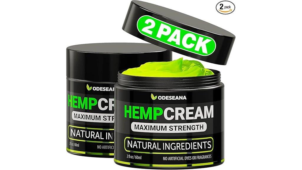 hemp cream for relief