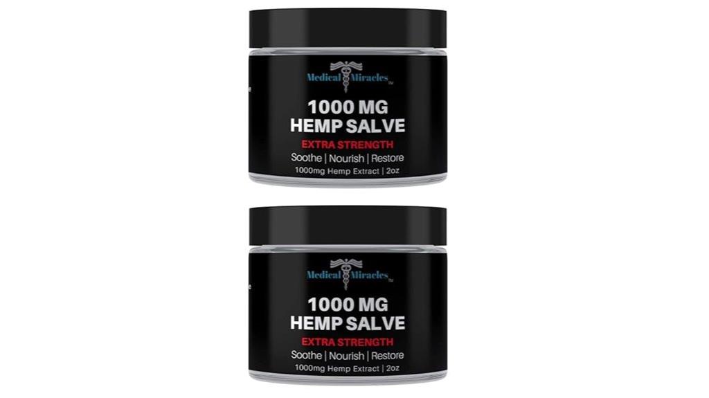 hemp healing salve pack
