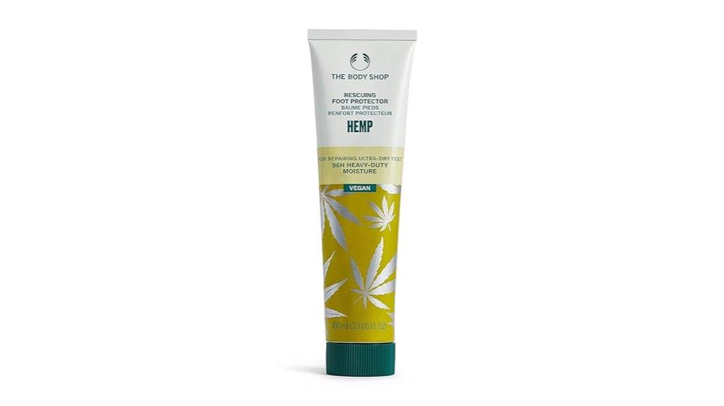 hemp infused foot moisturizer