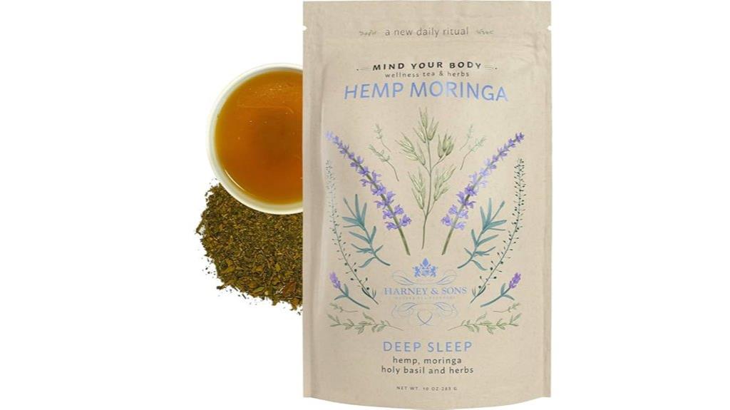 hemp moringa wellness tea