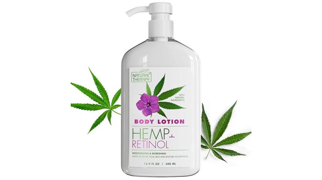 hemp oil retinol lotion