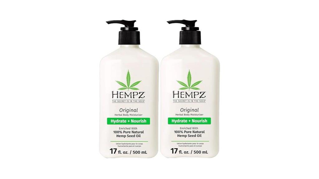 hemp seed oil moisturizer