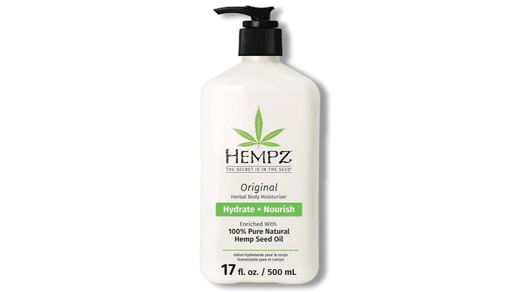 hemp seed oil moisturizer