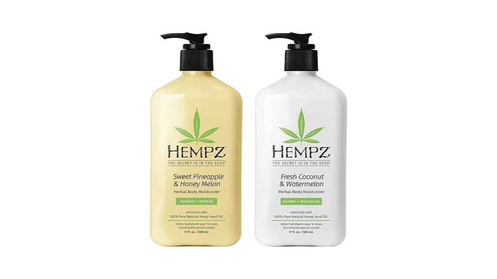 hempz body lotion duo