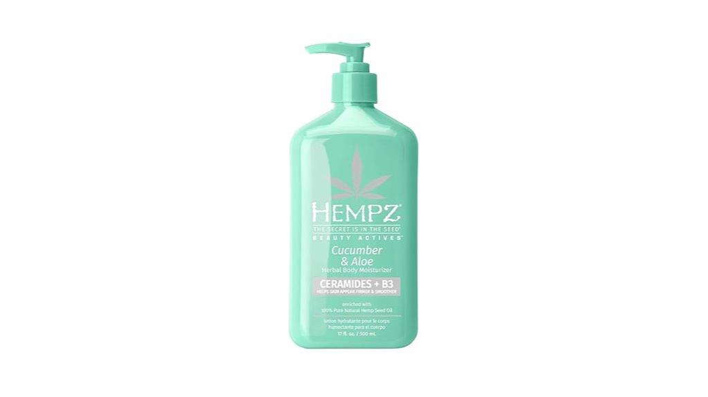 hempz cucumber aloe lotion