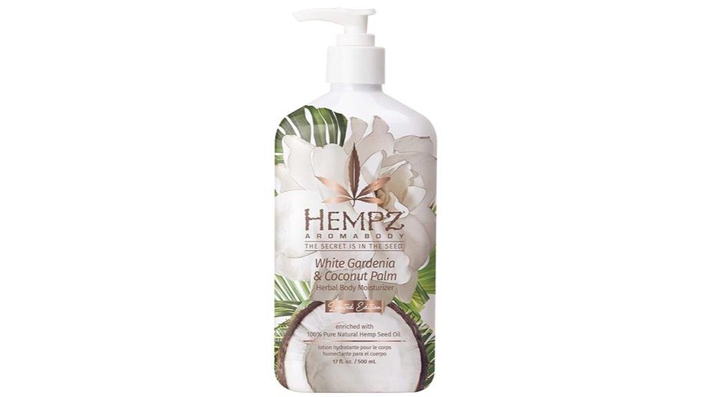 hempz white gardenia lotion