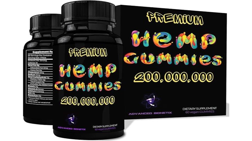 high potency hemp gummies