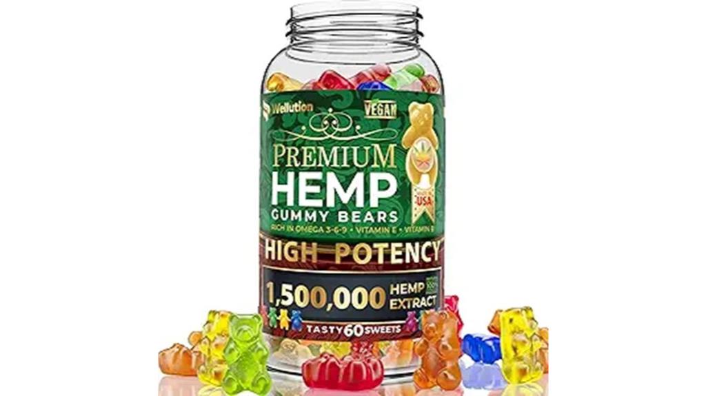 high potency hemp gummies