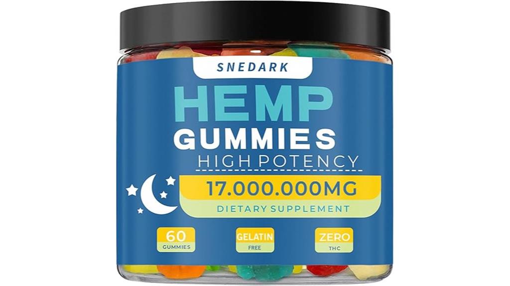 high potency hemp gummies