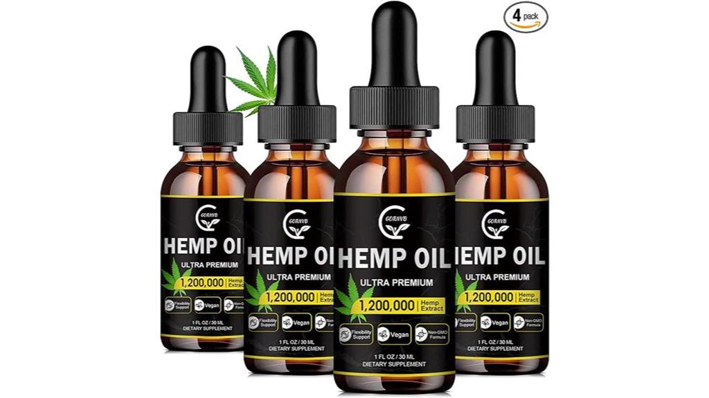 high potency hemp oil pack