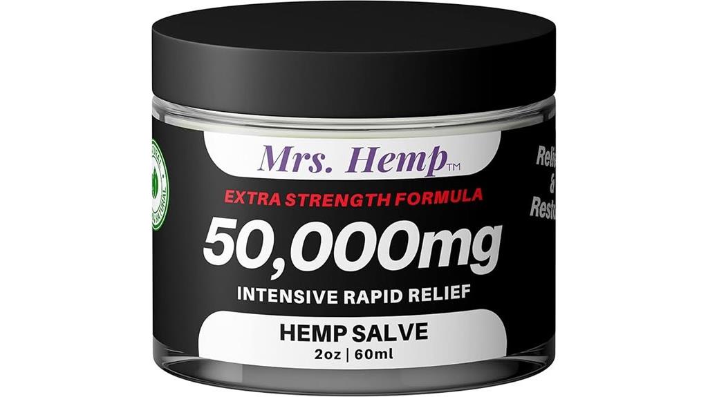 high potency hemp salve