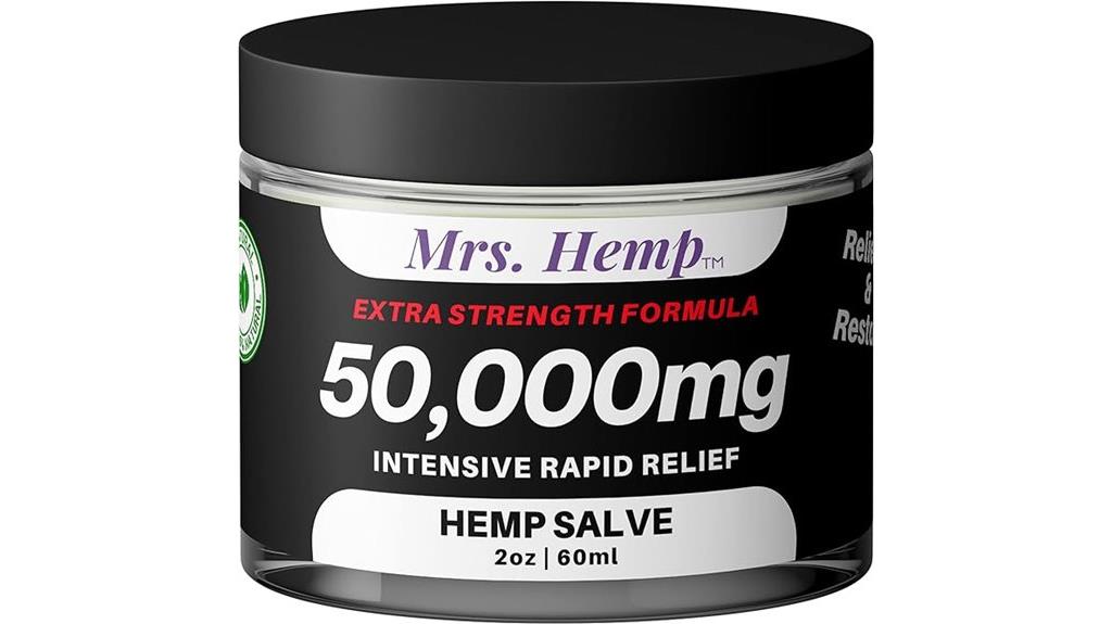 high potency hemp salve