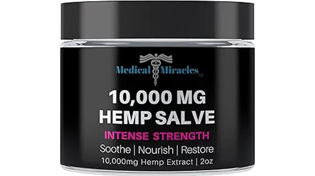 high potency hemp salve