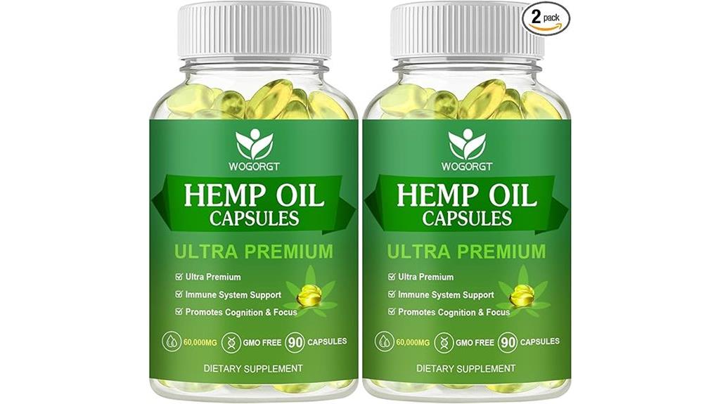 high strength hemp capsules