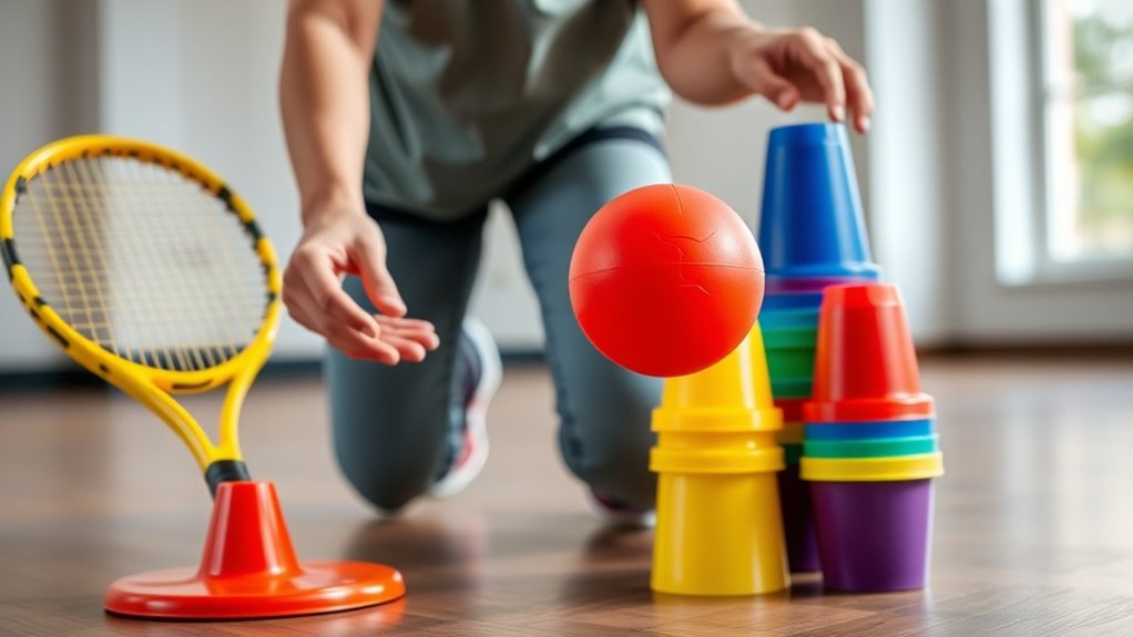 household objects enhance coordination