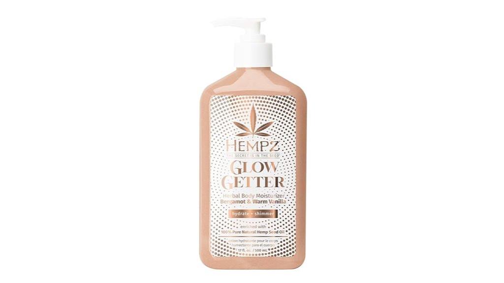 hydrating shimmer body lotion
