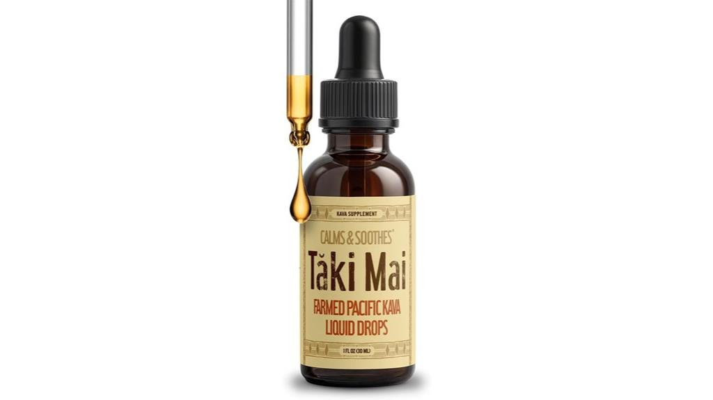 kava kava tincture bottle