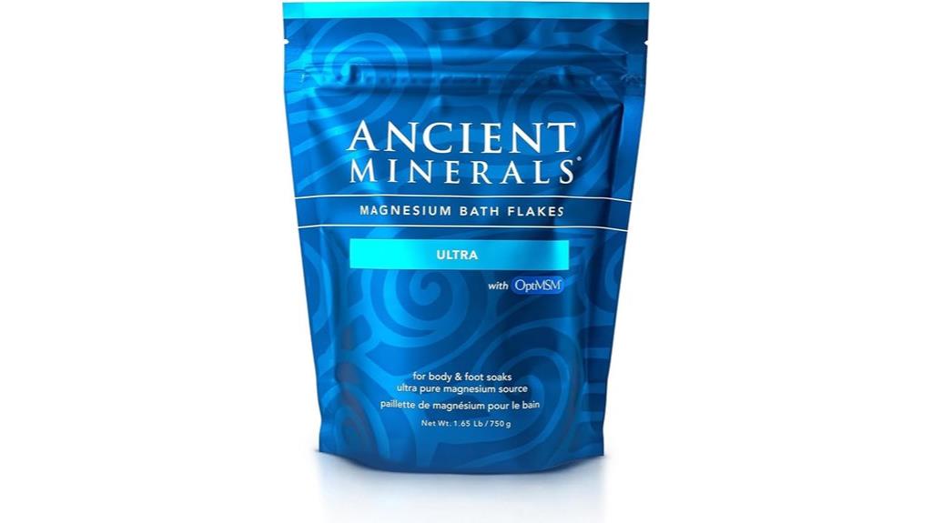 magnesium bath flakes with msm