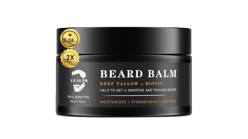 men s beef tallow beard balm