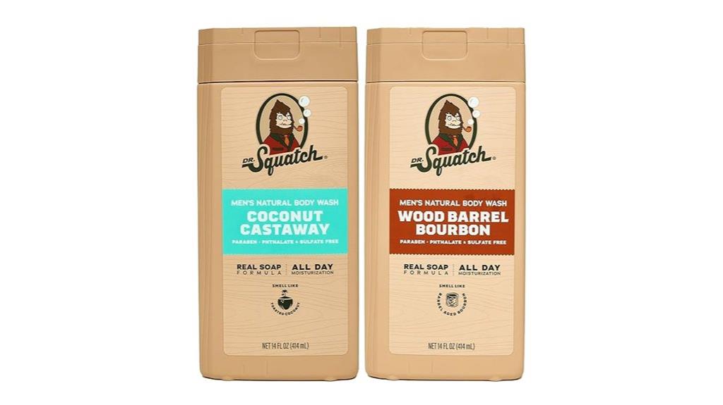 men s natural body wash