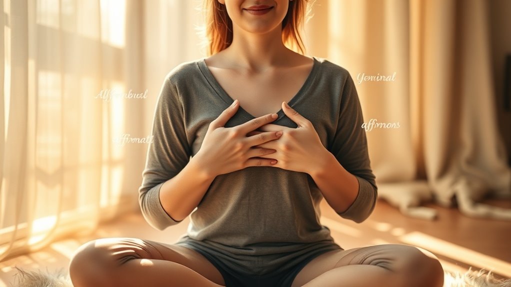 mindful affirmations deepen calm